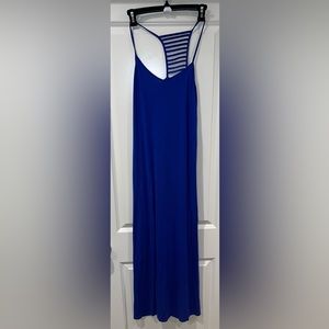 Forever 21 Royal Blue Maxi Dress women size S